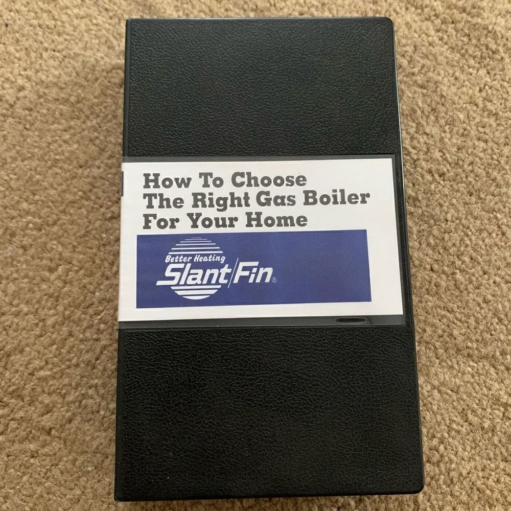 Slant Fin How To Choose The Right Gas Boiler For Your Home VHS Video